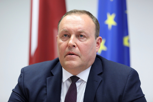 Iekšlietu ministrs Rihards Kozlovskis.