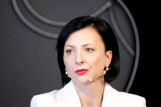 "Swedbank" Ieguldījumu pārvaldes sabiedrības vadītāja Anželika Dobrovoļska.