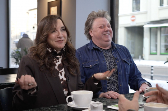 Baiba Sipeniece-Gavare un Valters Krauze.