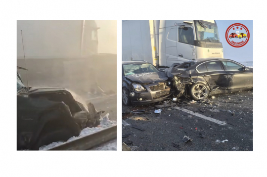 Svētdienas rīts pārvēršas murgā: Ķekavas apvedceļš bloķēts pēc masveida avārijas. Svētdienas rīts pārvēršas murgā: Ķekavas apvedceļš bloķēts pēc masveida avārijas.