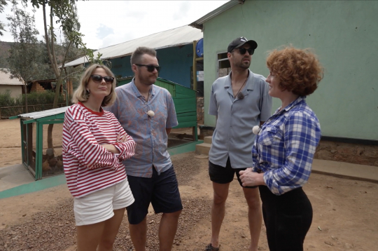 “Četri uz koferiem” Ruandā.