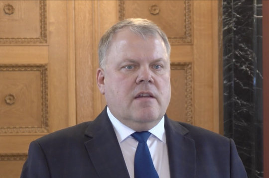 Gints Kaminskis, Latvijas Pašvaldību savienības vadītājs.