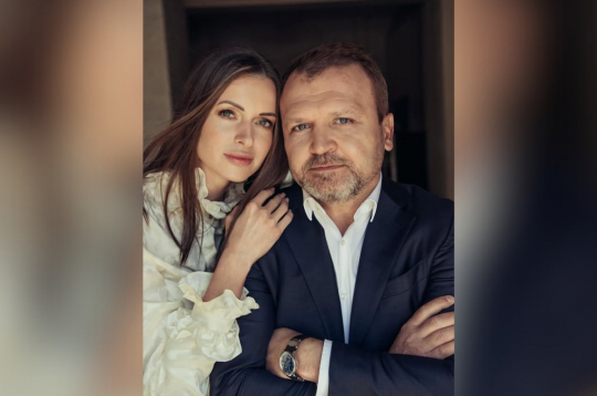 Kristīne Jelinska un Oļegs Fiļs.