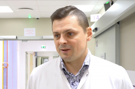 Andrejs Pčolkins, Latvijas Onkoloģijas centra galvenais ārsts.