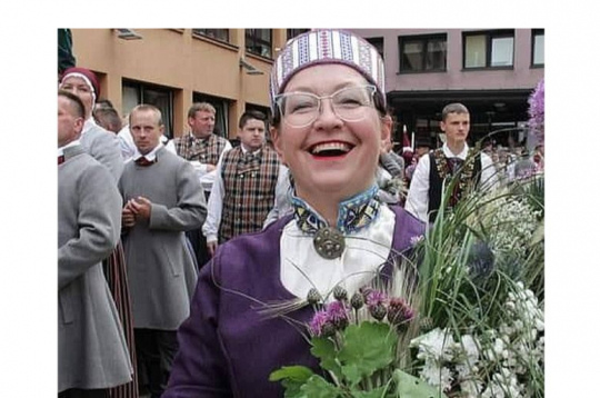 Madonas novada Kultūras centra kultūras projektu vadītāja metodiskā darbā, režisore Ināra Cakule.