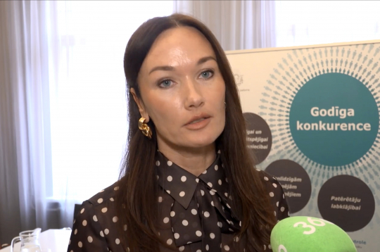 Ieva Šmite, Konkurences padomes priekšsēdētāja. Ieva Šmite, Konkurences padomes priekšsēdētāja.