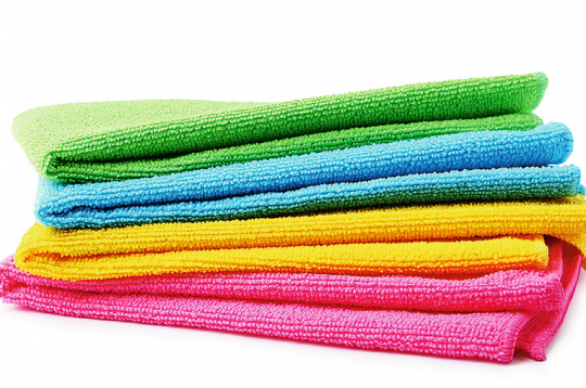 Mikrošķiedras lupatiņas.