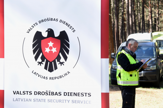 Valsts drošības dienesta organizētās pretterorisma mācības "Pūlis 2019" Mežaparkā.