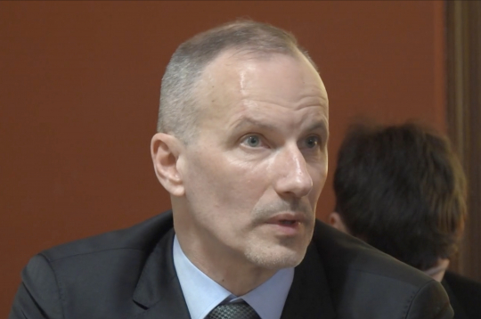 Andrejs Cinis, Rīgas Ziemeļvalstu augstskolas pārstāvis.