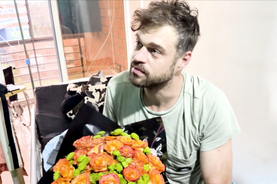 Aivis Ceriņš slimnīcā.