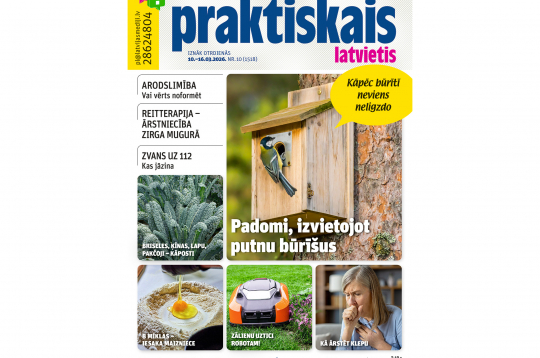 Jaunā žurnāla vāks.