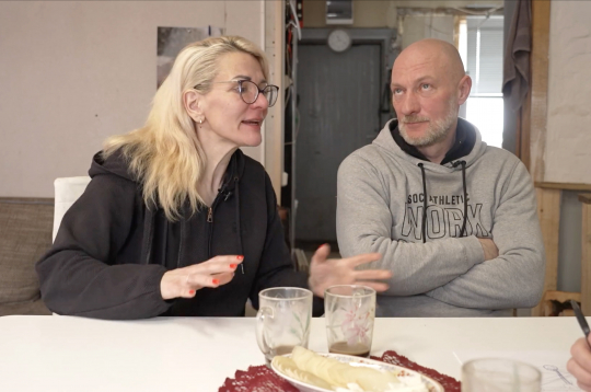 Vendija un Pāvels Karalkini.