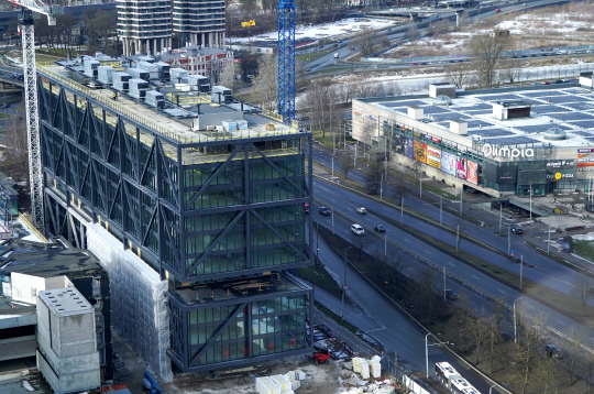 Skats uz "Preses Nama kvartālu".