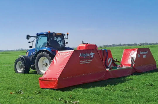 'Allgäu Automation Rumbojet 880' smidzinātājs. 'Allgäu Automation Rumbojet 880' smidzinātājs.