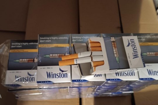Valsts policija Latgalē izņem nelikumīgas cigaretes.