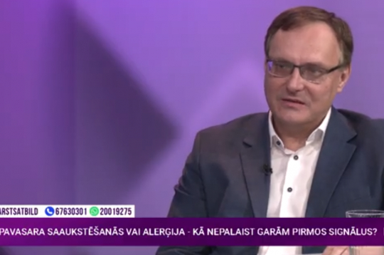 "Skrides Sirds klīnikas" alergologs, pneimonologs Māris
Bukovskis.