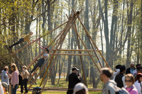 Lieldienas Brīvdabas muzejā.