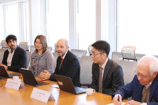 Ekonomiskās sadarbības un attīstības organizācijas (OECD) misijas eksperti Zemkopības ministrijā.