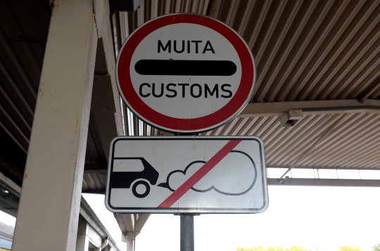 Robežšķērsošanas vieta "Terehova".