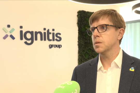 “Ignitis Latvija” vadītājs Kristaps Muzikants. 