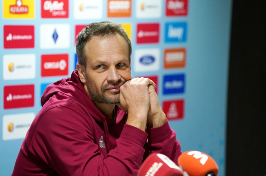 Latvijas vīriešu basketbola izlases galvenais treneris Jānis Gailītis.