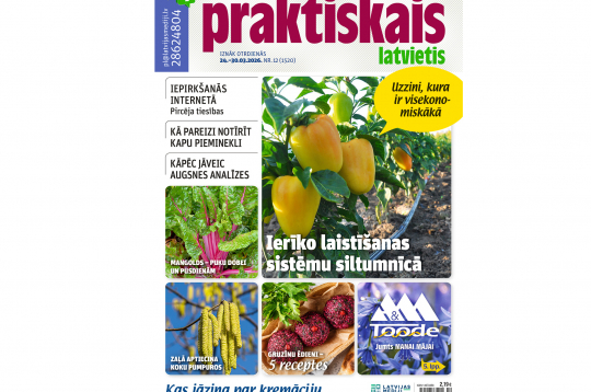 Jaunā žurnāla vāks.