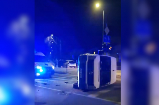 Avārijas vieta Valmierā, Viesturu apkaimē. Avārijas vieta Valmierā, Viesturu apkaimē.