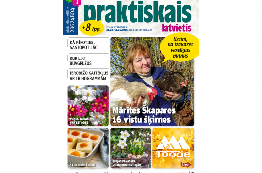 Jaunā žurnāla vāks.