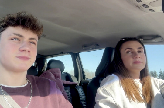 Vita Valtere ar dēlu Gabrielu Semiju. Vita Valtere ar dēlu Gabrielu Semiju.