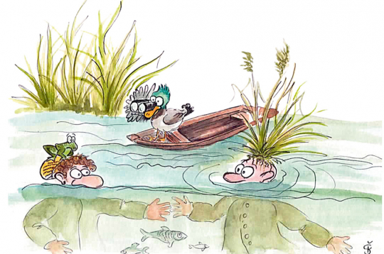 Lai arī oktobra ezers mūs bija pieņēmis kā savējos, iesnas mēs tā arī nedabūjām, toties stāstu – uz visu mūžu!