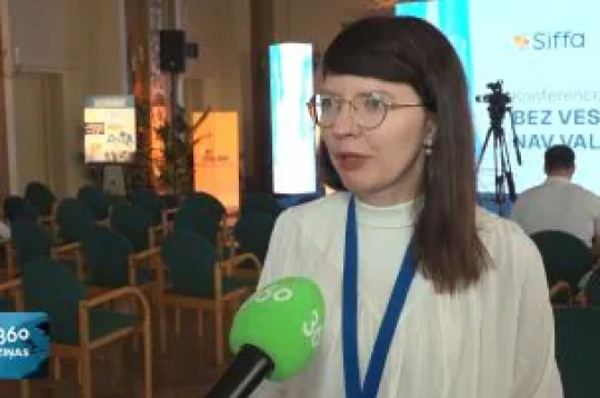 SIFFA direktore Vladislava Marāne. SIFFA direktore Vladislava Marāne.