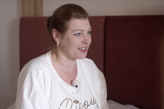 Dzejniece Magone Liedeskalna.