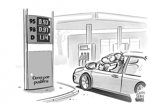 Zīmē Gatis Šļūka. Lasi mazos burtus!