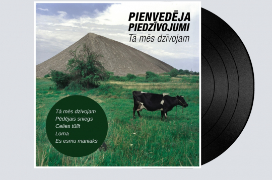 Grupas "Pienvedēja Piedzīvojumi" albums "Tā mēs dzīvojam".