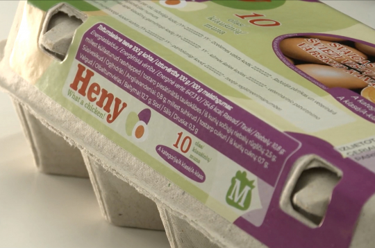 Veikalu tīkla “LaTS” plauktos pamanītas no Ukrainas ievestas olas ar neierastu marķējumu.