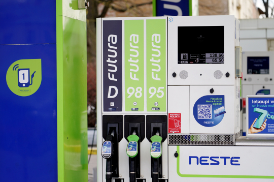 Degvielas uzpildes stacija "Neste". Degvielas uzpildes stacija "Neste".