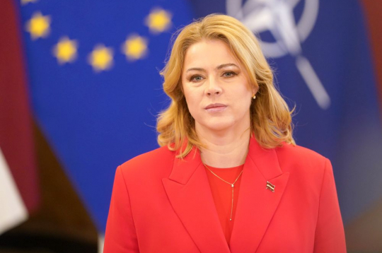 Ministru prezidente Evika Siliņa.