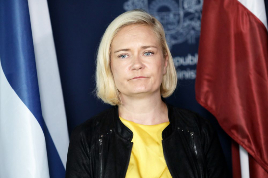 Somijas iekšlietu ministre Mari Rantanena.