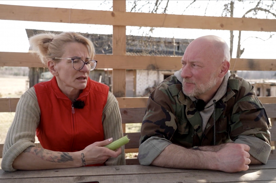 Vendija un Pāvels Karalkini.