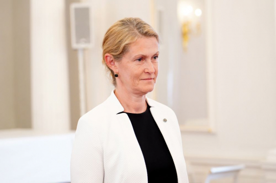 Latvijas vēstniece pastāvīgajā pārstāvniecībā Apvienoto Nāciju Organizācijā (ANO) Sanita Pavļuta-Deslandes.