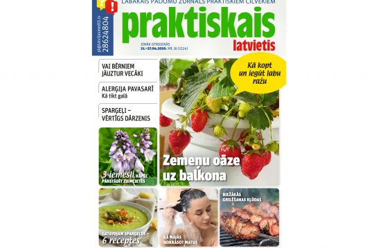 Jaunā žurnāla vāks.