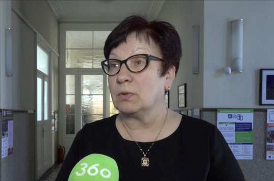 Vidzemes slimnīcas arodbiedrības vadītāja Inta Sīka.