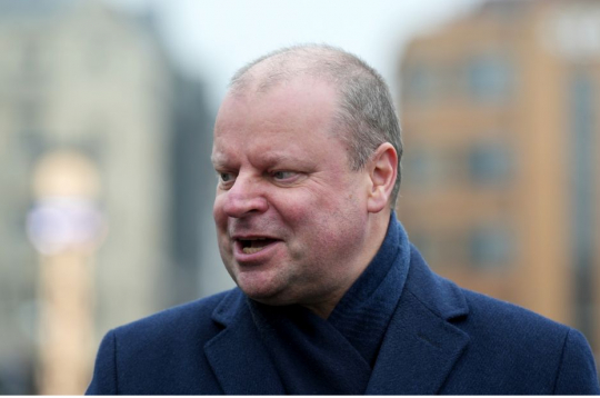 Lietuvas bijušais premjers, arī parlamenta spīkera amatu ieņēmušais Sauļus Skvernelis.