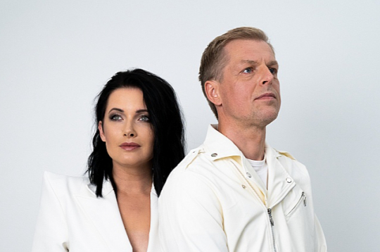 Antra Stafecka un Ingars Viļums.