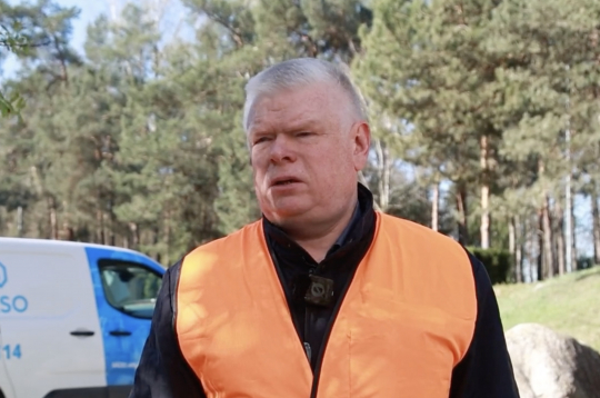 AS "Gaso" Daugavpils iecirkņa vadītājs Jurijs Kuplovs-Oginskis.