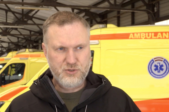 NMPD Transporta nodrošinājuma departamenta vadītājs Egils Lapiņš.