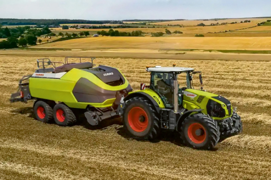 'Claas Cubix' prese.