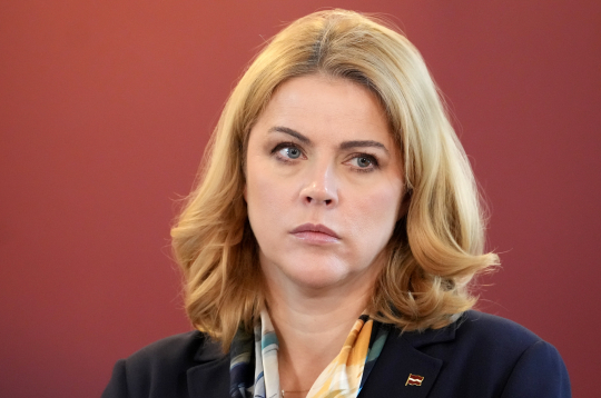 Ministru prezidente Evika Siliņa.