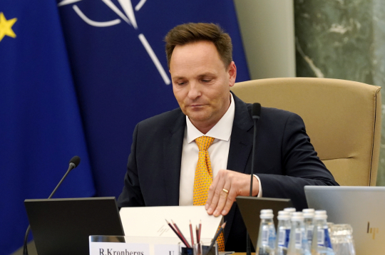 Bijušais Valsts kancelejas direktors Raivis Kronbergs.