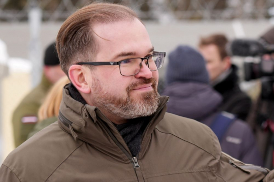 Lietuvas aizsardzības ministrs Roberts Kauns.